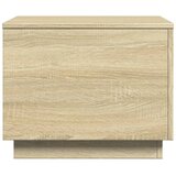 Ormarić za uzglavlje LED boja hrasta sonome 50x50x40 cm | Eponuda.ba
