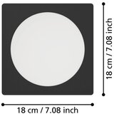 Eglo 901392 - led ugradno svetlo fueva LED/10,5W/230V 16,6x16,6 cm crno | Eponuda.com