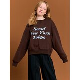 Sinsay Crewneck dukserica s natpisom | shoptok.hr