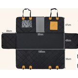  Pasja deka za stražnje sjedalo automobila, vodootporna, otporna na ogrebotine i neklizajuća, 215 x 148 cm, crna | shoptok.hr