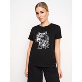 Sinsay Pamučna majica s printom | shoptok.hr