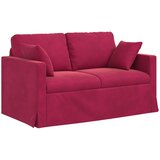  Set sofe 2 pcs Vinska crvena 138 x 78 x 80 cm Baršun | shoptok.hr