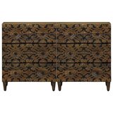  Kreveta 2 kom. 60 x 33 5 x 75 cm Čvrsto drvo manga Smeđa - Smeđa | shoptok.hr