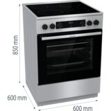 Gorenje GECS6C70XC 740957 električni štedilnik | Shoptok.si