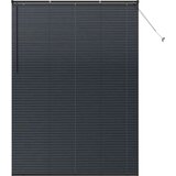 vidaXL Zavjesa za prozor sa zavjesama Ostalo Crna 155 x 220 cm Aluminij | shoptok.hr