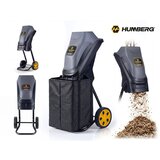 Humberg HM-650 električni usitnjivač grana 2500 W s 2 vreće 45 L | shoptok.hr