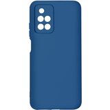 AVIZAR Ovitek za Xiaomi Redmi 10 in Redmi 10 2022, poltrden silikon z mehkim zakljuckom na dotik - moder, (20632622) | Shoptok.si