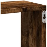  Zidna polica boja hrasta 167,5 x 18 x 68 cm konstruirano drvo | shoptok.hr