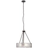 Premier Housewares Metalna viseća svjetiljka sa staklenim sjenilom ø 46 cm Waldorf – | shoptok.hr