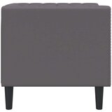  Fotelj chesterfield sivo umetno usnje, (21825064) | Shoptok.si