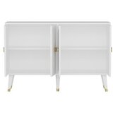 Woody Fashion ansel - white, gold whitegold console | Eponuda.com