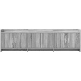 TV ormar 168 x 33 x 47 cm Siva Sonoma Konstruirano drvo | Shoptok.si