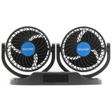  ventilator za instrumentnu tablu automobila sa termometrom 9W/12V, crni | Eponuda.com