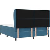  Krevet s opruga kutije Tamno plava 200 x 180 cm Baršun | shoptok.hr