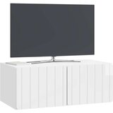 TV Omarica za TV, ki jo lahko montiraš na steno Bela visok sijaj, (5000210591) | Shoptok.si