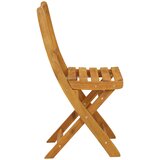  Vanjske bistro stolice 4 pcs Prirodna 40 x 42 x 85 cm | shoptok.hr