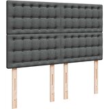  Okvir kreveta s oprugama i madrac svjetlosivi 160x200cm tkanina | shoptok.hr