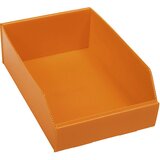  Pregibna regalna posoda iz umetne mase, DxŠxV 300 x 200 x 100 mm, oranžna, DE 25 kosov Cene