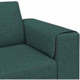  Kauč za dnevni boravak 3 pcs Tamnozelena Poliester | shoptok.hr