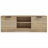 TV ormarić boja hrasta 102x35x36,5 cm od konstruiranog drva | shoptok.hr