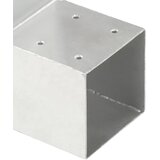 Spojnik za stupove u L-obliku od pocinčanog metala 101 x 101 mm | shoptok.hr