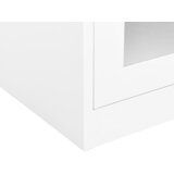  Uredski ormarić bijeli 90 x 40 x 90 cm čelični | shoptok.hr