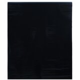 vidaXL Folija za okna statična matirana črna 45x2000 cm PVC Cene