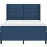 Box spring krevet s madracem Plava 160 x 200 cm tkanina | shoptok.hr