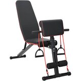  Klupa za težine Crna 131 x 41 x 100 cm Čelik s prahom premazan Cijene