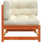  Kutna vrtna sofa s jastucima voštano smeđa od borovine | shoptok.hr