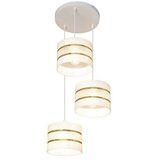 Luster na sajli HELEN 3xE27/15W/230V bela/zlatna | Eponuda.com