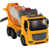  Kamion s me&amp;scaron;alnikom za beton 1:16 s rotirajočo funkcijo - rumena/bela Slike