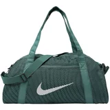 Nike Sportska torba 'GYM CLUB' smaragdno zelena / kraljevski zelena / bijela