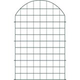 vidaXL Komplet ograje za ribnik 8 pcs Zelena 50 x 80 cm Jeklo | Shoptok.si