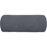 vidaXL Blazine 2 pcs Temno siva Ø 15 x 40 cm Žametna tkanina | Shoptok.si