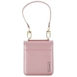  Maska za Samsung Galaxy Z Flip 8 Hanman Canvas, Roze Cene