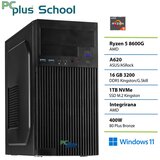 PCPLUS namizni računalnik School Ryzen 5 8600G/16GB/SSD 1TB/Windows 11 Pro EDU/integrirana Radeon/148254 Cene