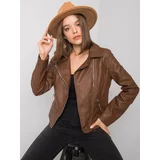 Fashionhunters Ženska jakna Eco-leather