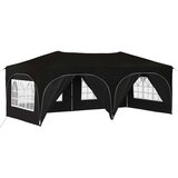  Zložljivi šotor za zabave 575 x 288 x 245 cm Črna, (5000248699) | Shoptok.si