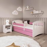 HAPPYKIDS DJEJI KREVET EMA 180X80 (VIE BOJA)-Bijela/Roza Cijene