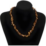 IZMAEL Ogrlica NE-28511 - Smeđa | shoptok.hr