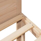 vidaXL Okvir kreveta bez madraca 90 x 200 cm od masivne borovine | shoptok.hr