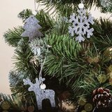 Tutumi Set Božićnih Ukrasa Silver Frost 42 Komada | shoptok.hr