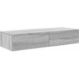  Zidna polica s ladicama siva sonoma 100x36x19 cm | shoptok.hr
