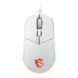 MSI Clutch GM11 USB Optical Gaming miš, bijela | shoptok.hr
