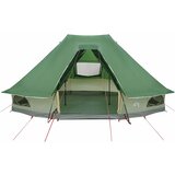 Tipi šator s krovom s pohranom Zelena 466 x 310 x 240 cm taft | shoptok.hr
