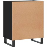  Komoda crna 57 x 35 x 70 cm od konstruiranog drva | shoptok.hr
