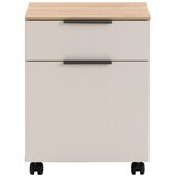 CARRYHOME PREDALNIK NA KOLESCIH kašmir, hrast artisan | Shoptok.si