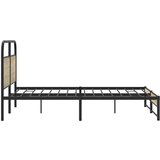  Posteljni okvir brez vzmetnice 150x200 cm dim. hrast inž. les, (21610752) | Shoptok.si
