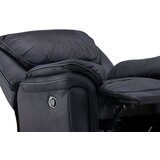 Venture Home fotelja s recliner funkcijom Saranda, crna | shoptok.hr